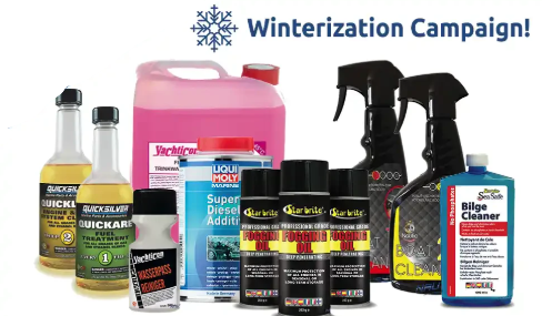 Winterizing promotion - up to -20% on winterizing items