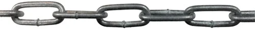 Chain long link DIN 763 galvanized