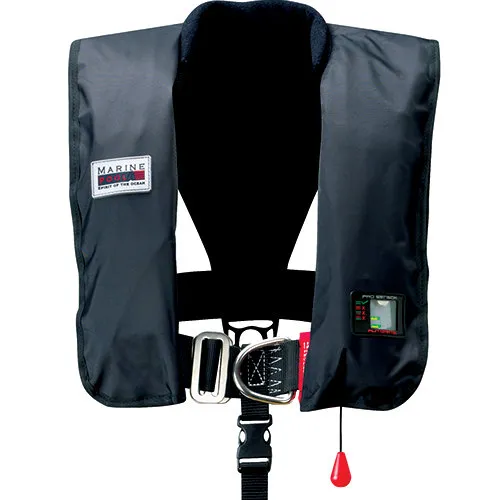 Marinepool Automatic Life Vest ISO Premium Set black 300N from 50kg