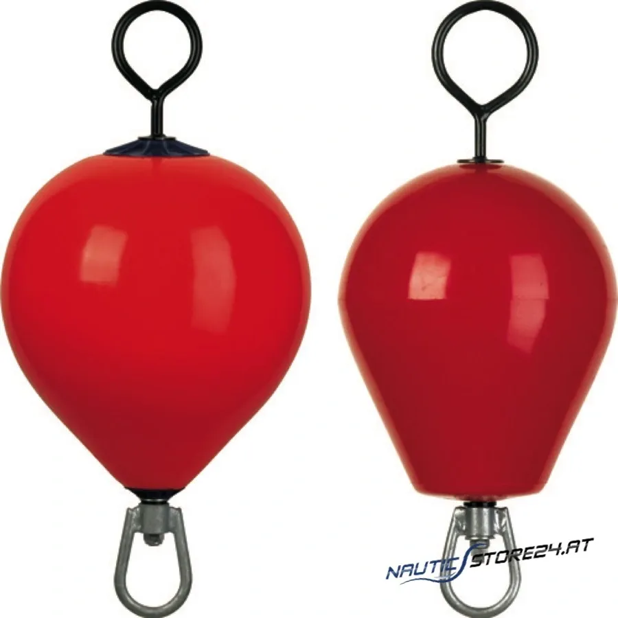 Dan Ringboye in Red PVC | Version: inflatable with valve, buoyancy 7kg, diameter 240mm