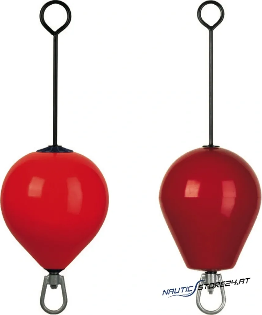 Dan Stielboye in Red PVC | Version: inflatable with valve, buoyancy 7kg, diameter 240mm