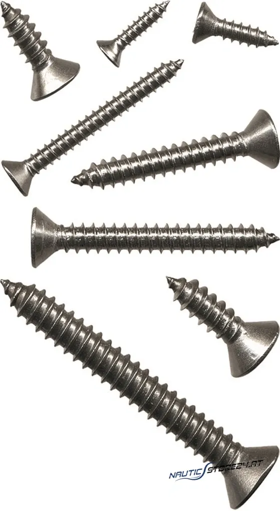 Stainless Steel Sheet Metal Screws Countersunk Head | Dimensions: 2.9x9.5mm