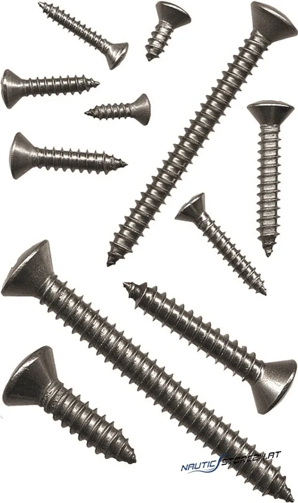Stainless Steel Sheet Metal Screws Pan Countersunk Head | Dimensions: 2.9 x 9.5mm