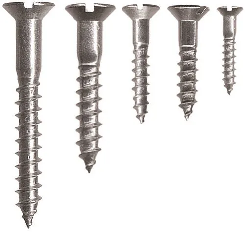 Stainless Steel Wood Screws Countersunk Head | Dimension: 5x60mm