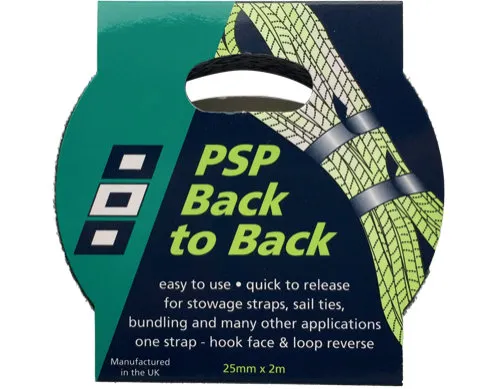 PSP Velcro tape self-adhesive | Color: black