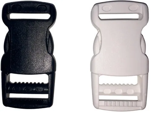 Buckle | Finish: black, 25mm wide