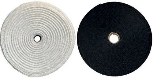 Polypropylene strap | Finish: white, 25mm wide