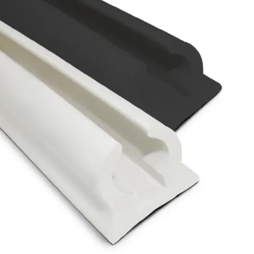 PVC piping profiles without a nose