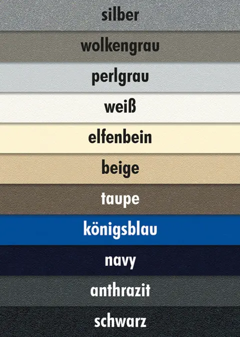 Stamoid Lightweight Tarpaulin Fabric light | Version : cloud grey, roll width 2.6m or 1.5m