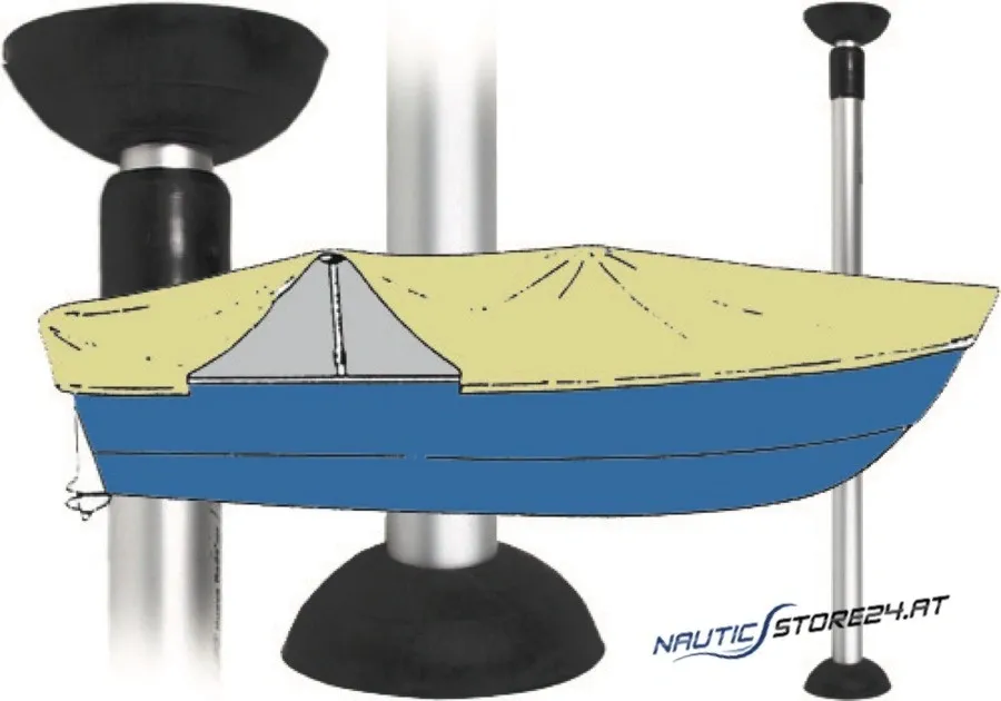 Tarpaulin support | Height: 580 to 1020 mm