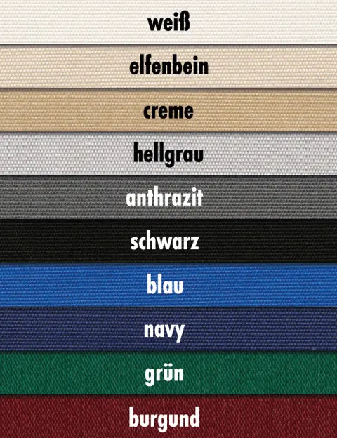 Sattler Sattler Yachtmaster classic tarpaulin fabric - roll width 1.5 m | Color: white