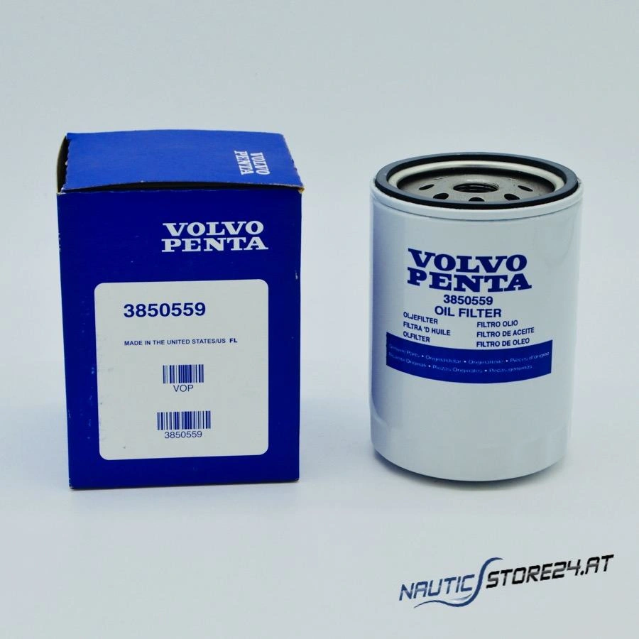 Volvo Penta Oil Filter for 4.3, 5.0, 5.7, 7.4, 8.1, 8.2 (3850559)