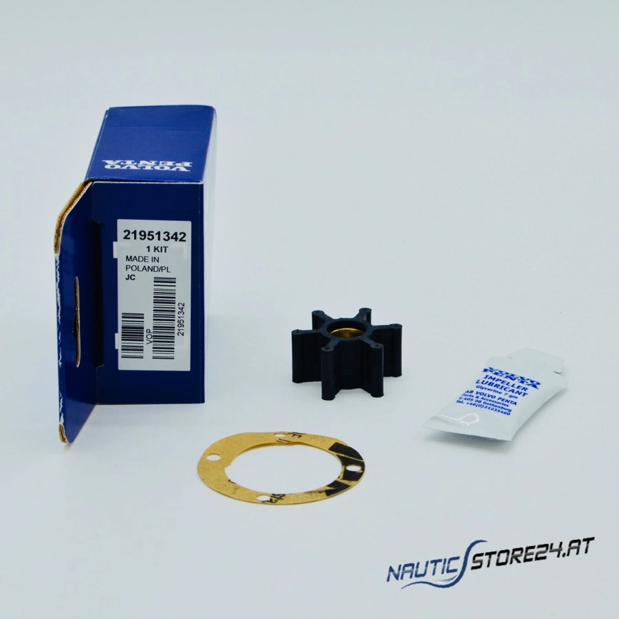 Volvo Penta Impeller Kit for MD5, MD6, MD7, MD11 (21951342)
