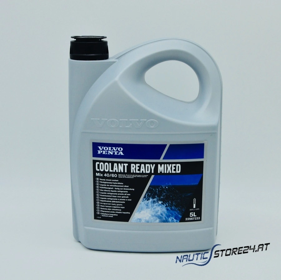 Volvo Penta Coolant/Antifreeze Pre-Mixed 40/60 5L (22567233) Green