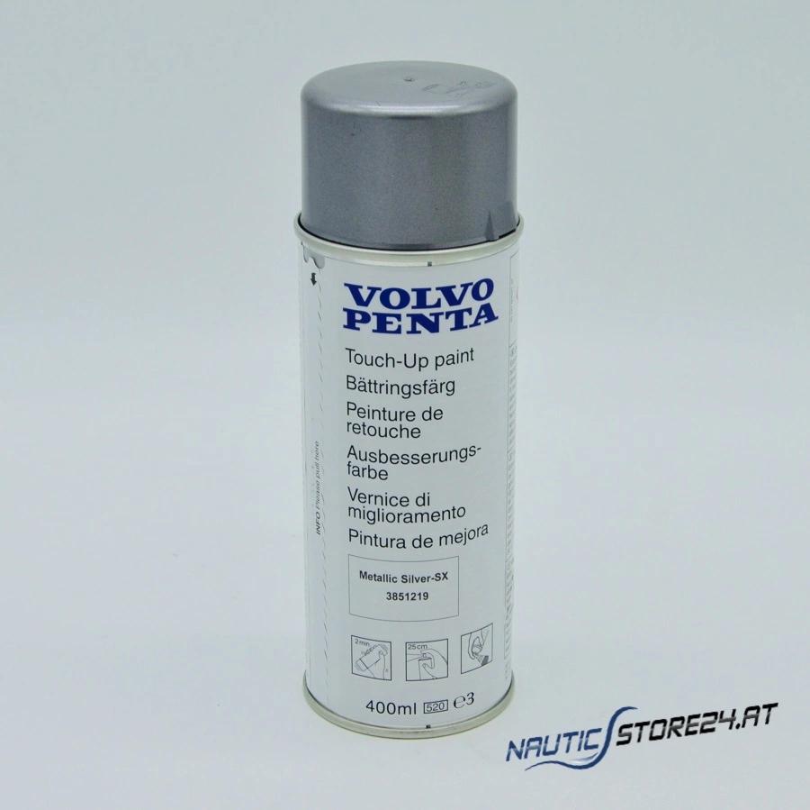 Volvo Penta Touch Up Paint Metallic Silver-SX (400ML) (3851219)
