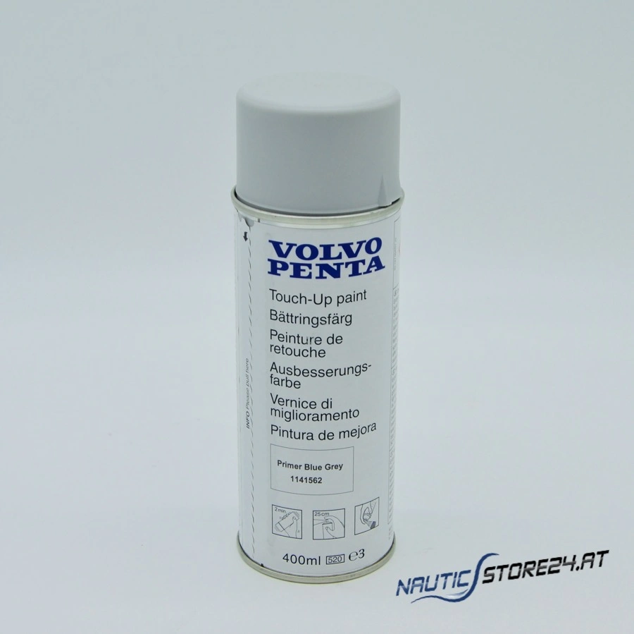 Volvo Penta Touch Up Paint Primer Blue Grey Spray (400ML) (1141562)