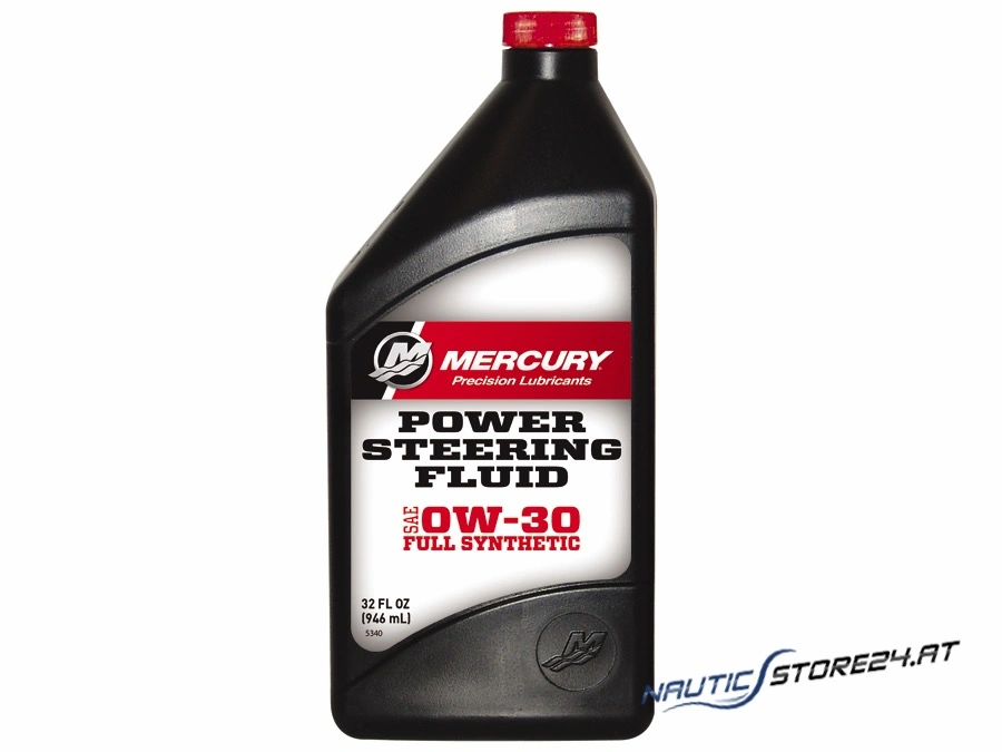 Mercury/Quicksilver Power Steering Hydraulic Oil Synthetic Blend (0W-30) 1L (8M0133951)