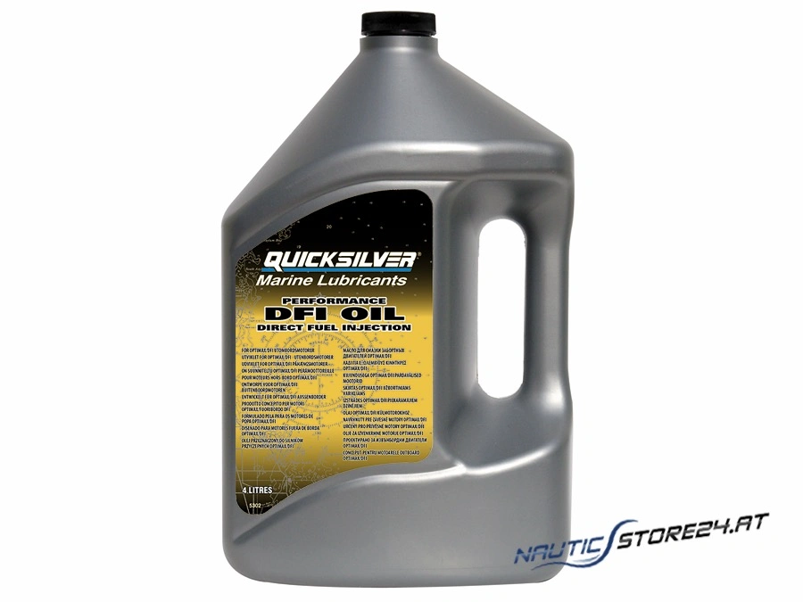 Mercury/Quicksilver 2-Stroke Outboard Engine Oil Optimax DFI 4L (92-858037QB1) (8M0207037)