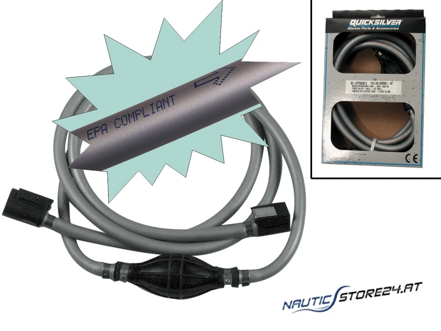 Mercury/Quicksilver Outboard Fuel Hose 8FT (32-8M0054325)