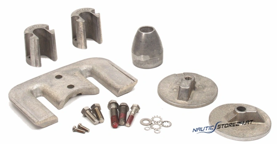 Mercury/Quicksilver Anode Set Aluminum for Bravo 3 Gearbox (97-888761Q04)