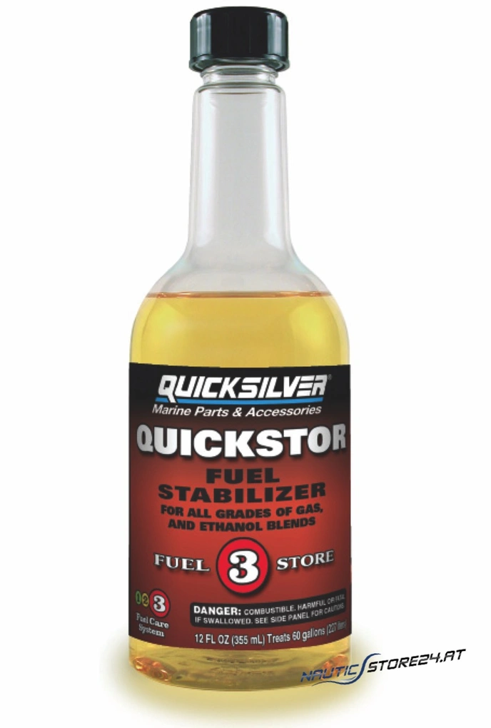 Mercury/Quicksilver Quickstor Winter Storage Additive 355ml / Fuel Stabilizer (92-8M0079745)