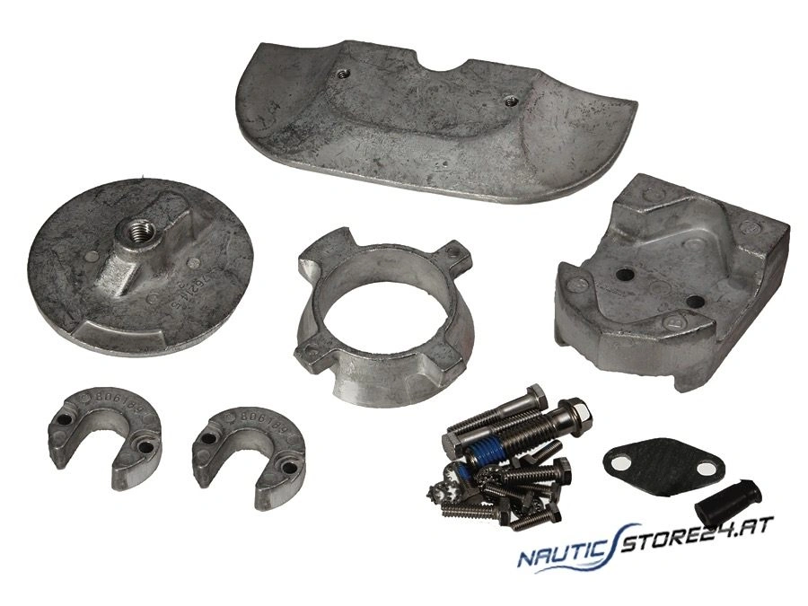 Mercury/Quicksilver Anode Set Aluminum for Alpha One Gen. 2 (97-888756Q03)