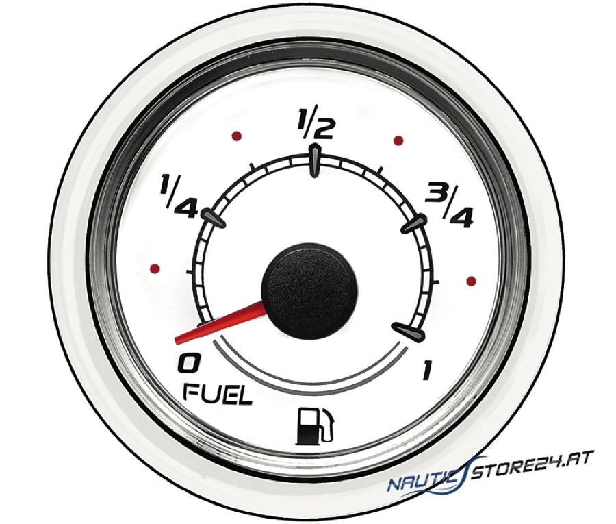 Mercury/Quicksilver Fuel Gauge White (79-8M0052865)
