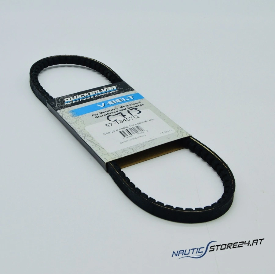 Mercury/Quicksilver Water Pump Belt for Mercruiser 4.3L/5.0L/5.7L/7.4L/8.2L (29inch/737mm) (57-13457Q)
