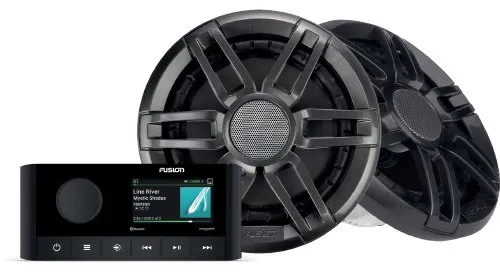 Fusion Marine Radio RA210 Set Sport Radio RA 210 + XS-F65SPG speakers