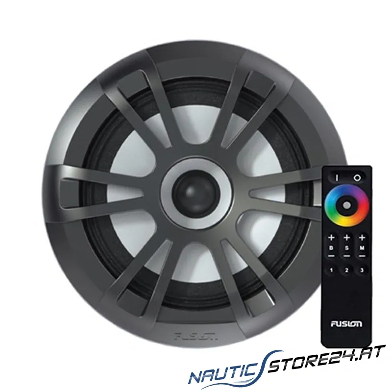 Fusion EL Series 6.5" Speaker RGB | Finish : RGB speaker remote control