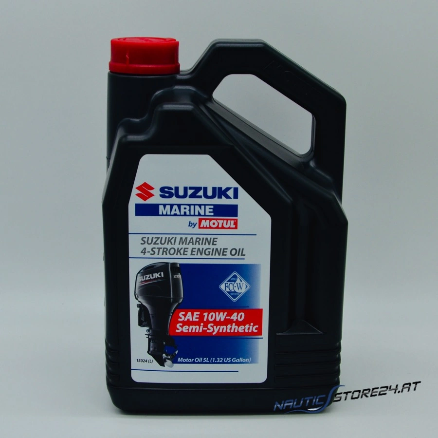 Suzuki Marine Engine Oil 4-stroke SAE 10W-40 Semi-Synthetic 5L (99000-22B60-4T5)