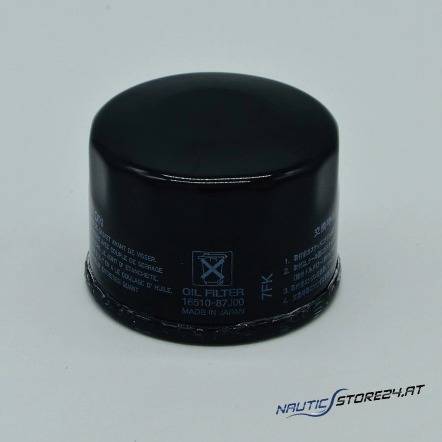 Suzuki Marine Oil Filter for DF25/DF30/DF40/DF50/DF60/DF70 (16510-87J01-000)