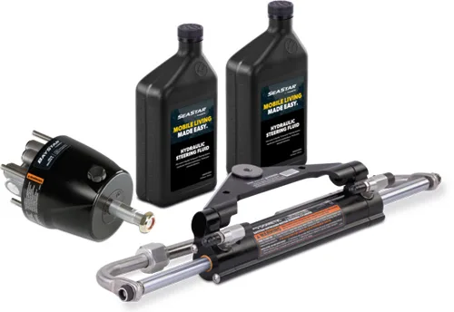 Outboard steering kit Baystar up to 150 hp