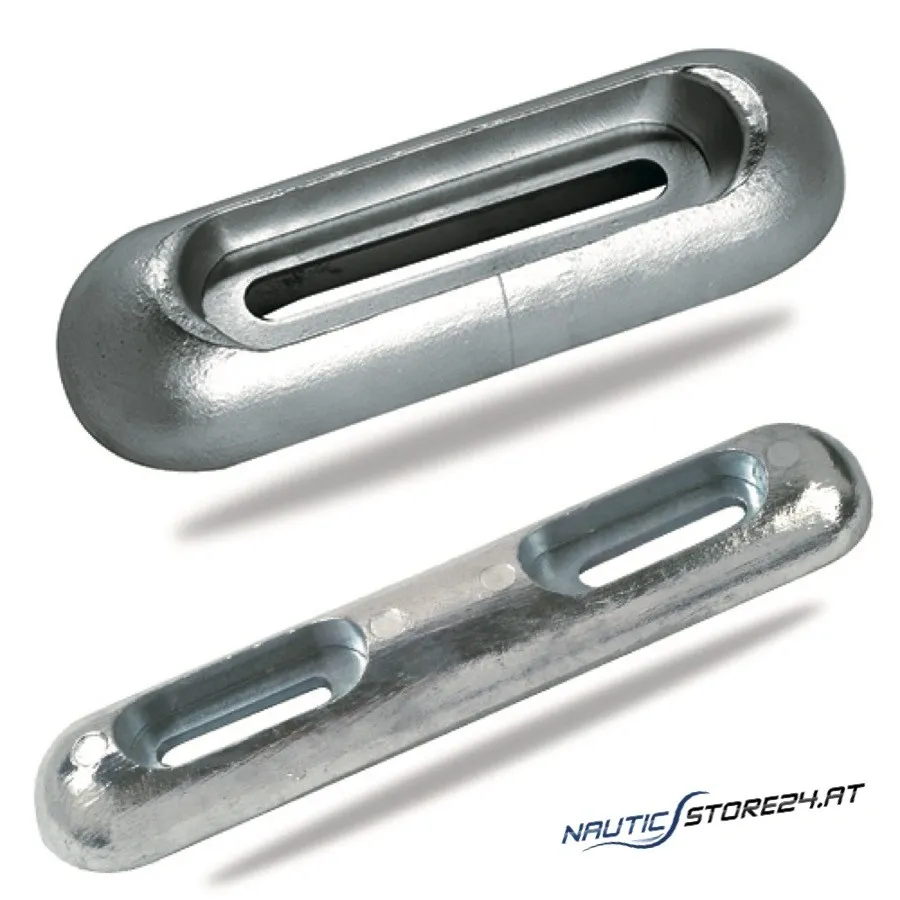 Tecnoseal magnesium beam anode, various sizes | Design: Height 32mm, Length 200mm, Width 65mm, Weight 0.49kg