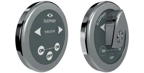 Sleipner Control Element Chrome Round  Touch Panel Version