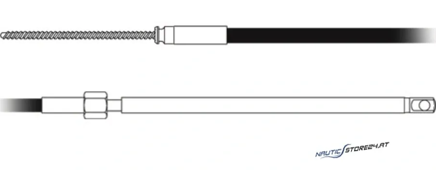 Teleflex Steering Cable SSC 62 | Length: 274cm (9 ft)