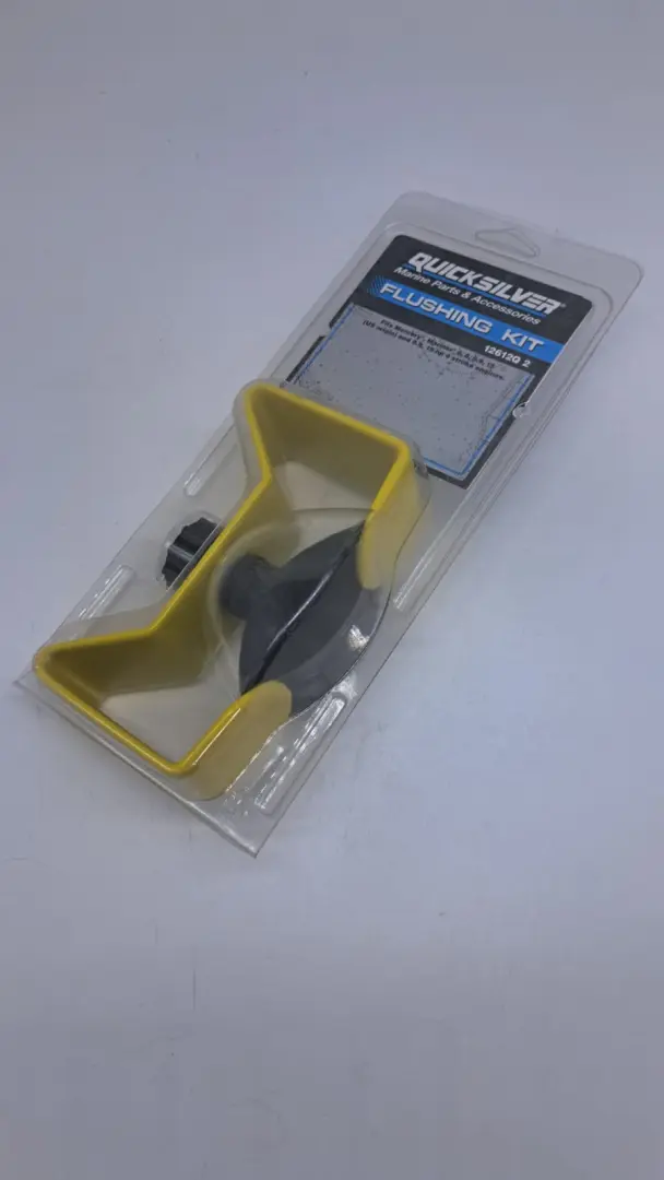 Mercury/Quicksilver Flush Connector for Mercury/Mariner 4-15 Two-Stroke, 4/5/6 Four-Stroke, 8/9.9/15 Four-Stroke