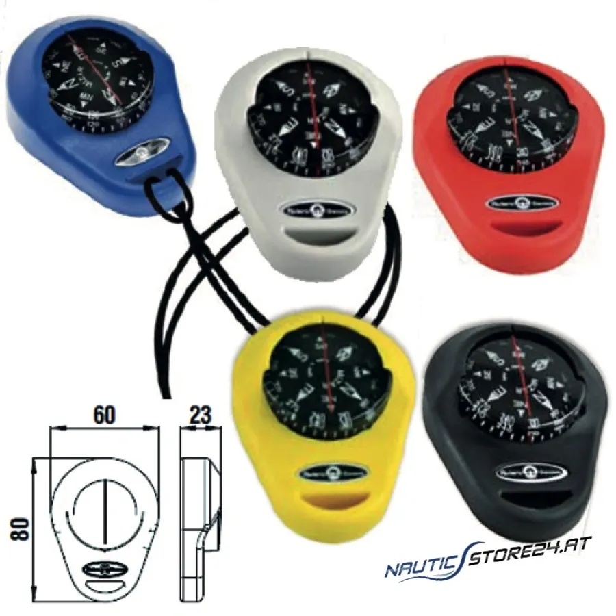 Riviera Hand Bearing Compass MIZAR | Colour: blue