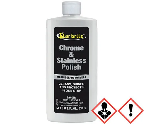 Chrome and Stainless Polish - 237ml