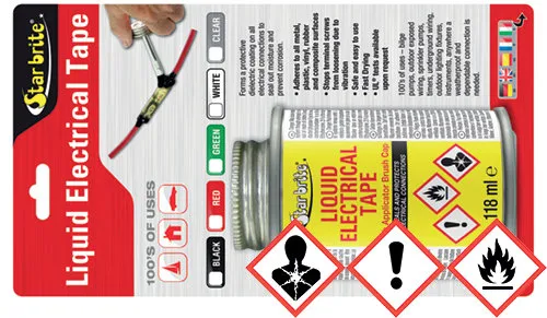 Starbrite Liquid Electroband | Colour: black