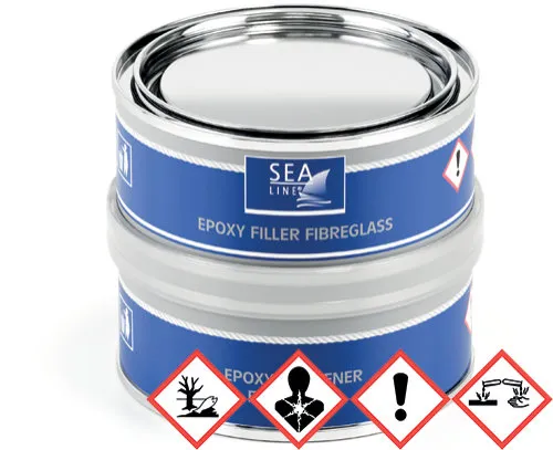 Sealine Fiberglass Epoxy Spatula | Content: 7500g