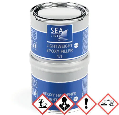 Sealine Lightweight Epoxy Spatula | Content: 750ml