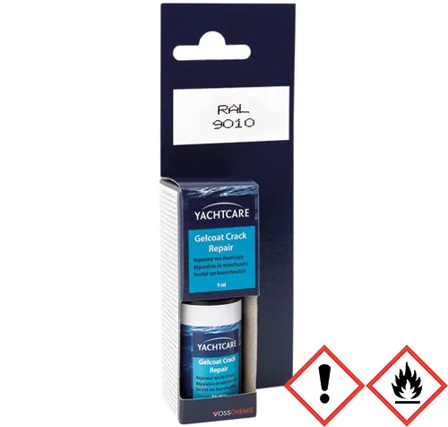 Yachticon Gelcoat Crack Repair Contents 9 ml Color: Pure White