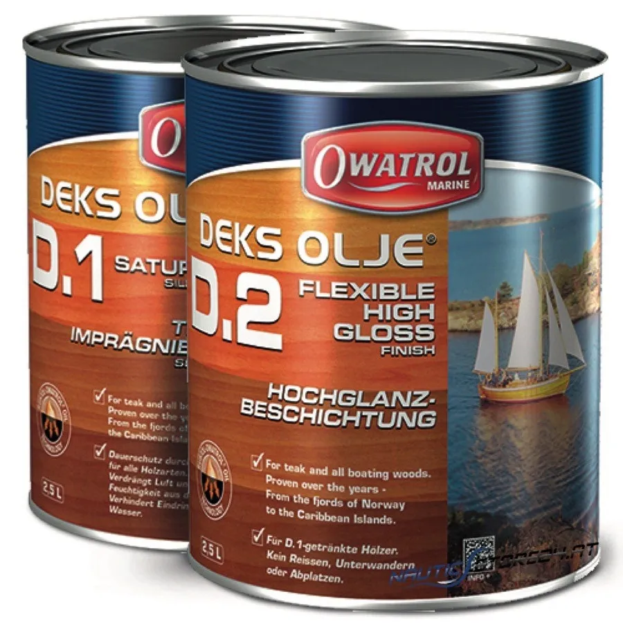 Yachticon Owatrol Marine Deck Oil - 1000g | Version: D1