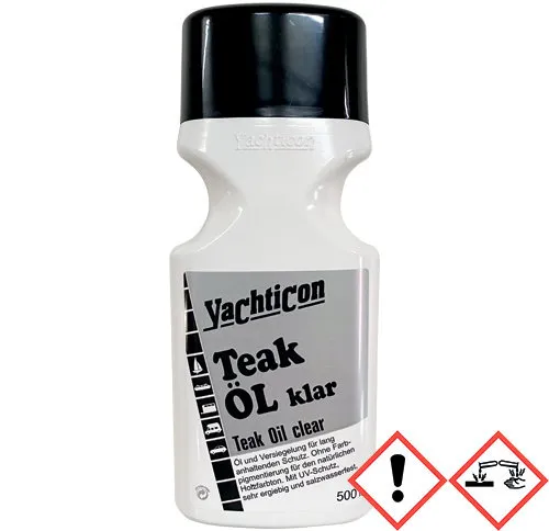 Yachticon Teak Oil Clear - 500ml