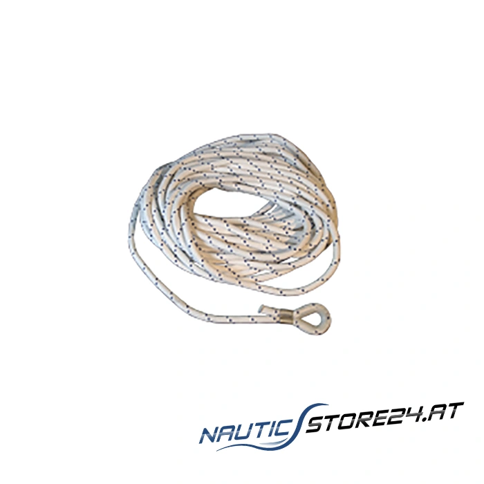 Allpa polyester anchor line braided, 30m | Version: 8mm (breaking load 800kg)