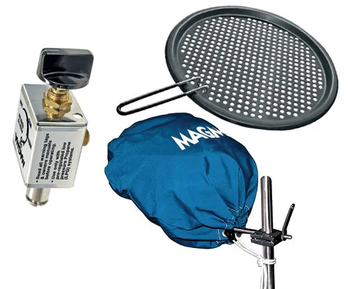 Magma Railing Grill Accessories Magma - Griller Fabric Cover blue