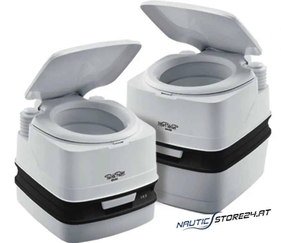 Thetford Porta-Potti mechanic (bellows) | Version: Fresh water 15l, waste water 12l, 383x330x427 (W/H/D)mm, wt. 3.6kg