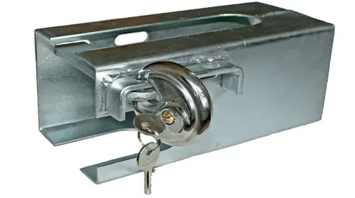 Trailer Lock Eco - Galvanized Steel