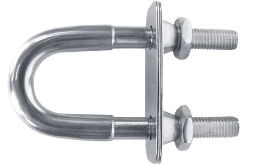 Stainless steel eye with tear-off nut